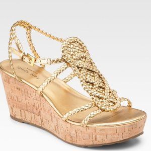 Kate Spade Beachy  Gold Sandals